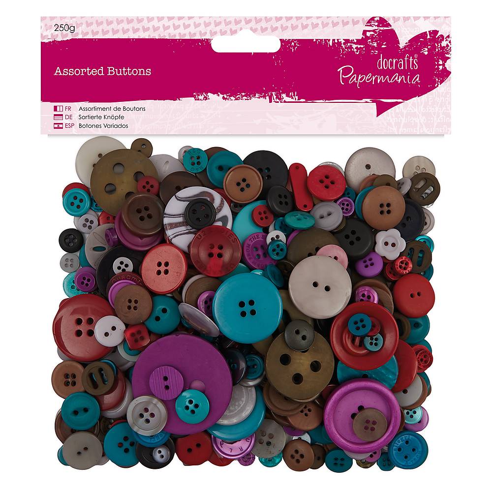 Botones decorativos X 250 grs – Docrafts – My Gift!