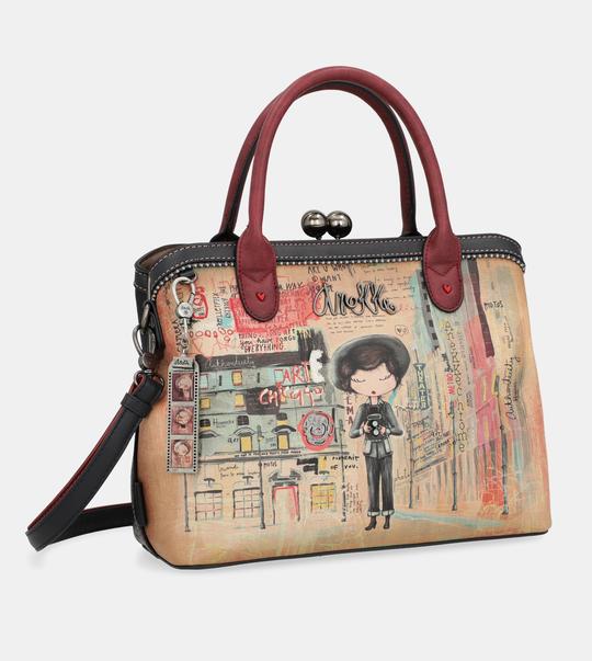 Cartera con broche vintage - Anekke City Art - My Gift!